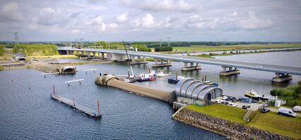 Onderhoud Geleiderolsysteem Stormvloedkering Ramspol