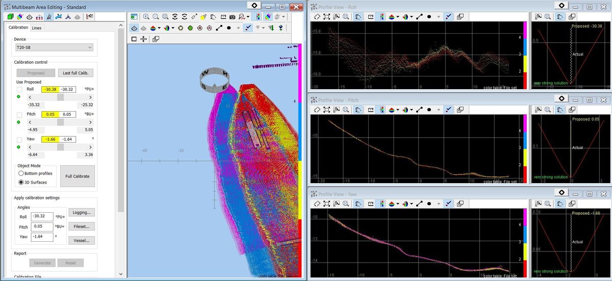 Voorbeeld Multibeam