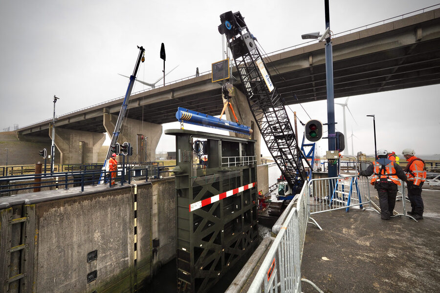Jachtensluis deurwissel